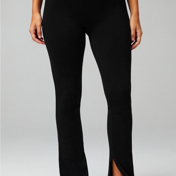 Fabletics Cloud Seamless High Waisted Split Flare (s) - Picture 3 of 10